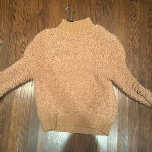 Express Tan mock neck sweater size XS